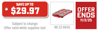 Free PACKOUT Low Profile Compact Organizer w/ $100+ in SHOCKWAVE Driving Accessories