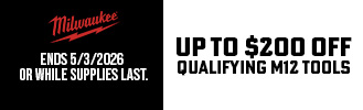 Milwaukee - Up to $200 Off Qualifying M12 Tools