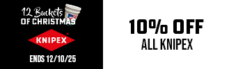 Bucket 5 Flash Sale - 10% off ALL Knipex