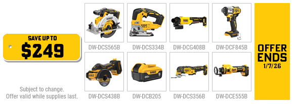 Free Select 20V Bare Tool w/ 4.0Ah Battery 2-Pack