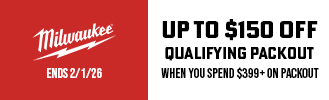 Up to $150 Off Qualifying PACKOUT Tier