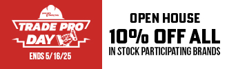 Open House - 10% Off In Stock Participating Brands 