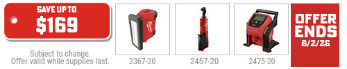 Milwaukee - Free Bare Tool w/ Select M18 Kit